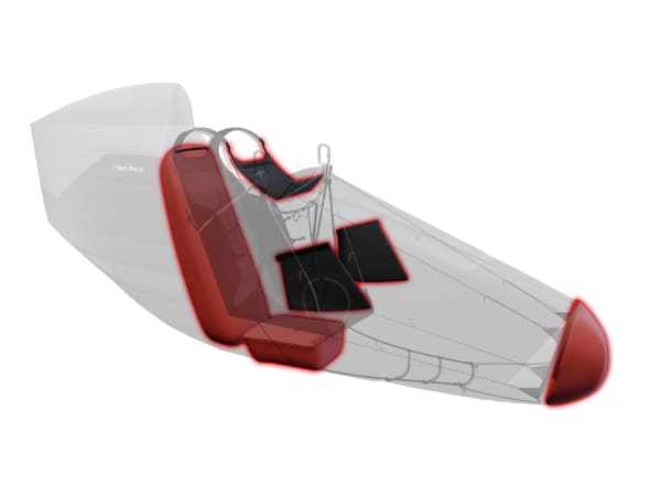 gin yeti race espace de rangement